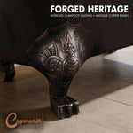 Load image into Gallery viewer, Clawfoot Copper Tub Chinese Style - The Bridgerton Bath
