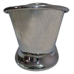 Load image into Gallery viewer, Nickel Finish Curved Pedestal Copper Bathtub
