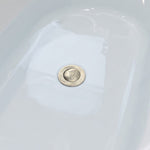 Load image into Gallery viewer, Tin Finish Brass Popup Waste for Bathtubs

