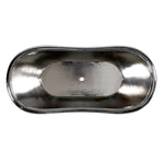 Load image into Gallery viewer, Double Slipper Nickel Interior Copper Bathtub
