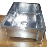 Load image into Gallery viewer, Stainless Steel Kitchen Sink Front Apron Hammered Single Bowl
