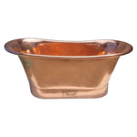 Load image into Gallery viewer, Straight Base Copper Bathtub Full Copper
