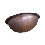 Load image into Gallery viewer, Oval Copper Sink Medium Antique 20 x 15.50 x 6 inch
