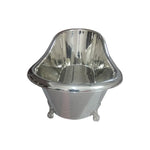 Load image into Gallery viewer, Clawfoot Copper Bathtub Full Nickel Finish
