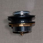 Load image into Gallery viewer, Nickel Finish Brass Popup Waste for Bathtubs

