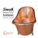 Load image into Gallery viewer, Copper Bathtub Clawfoot Full Copper
