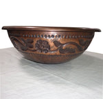 Load image into Gallery viewer, Copper Sink Embossed Hammered
