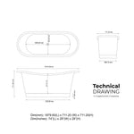 Load image into Gallery viewer, Straight Base Copper Bathtub Big Size
