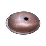 Load image into Gallery viewer, Oval Copper Sink Medium Antique 20 x 15.50 x 6 inch
