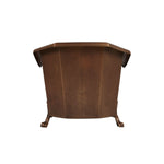 Load image into Gallery viewer, Eight Sided Hammered Copper Clawfoot Tub
