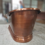 Load image into Gallery viewer, Smooth Single Slipper Pedestal Copper Bathtub
