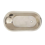 Load image into Gallery viewer, Copper Clawfoot Slipper Tub Nickel Interior
