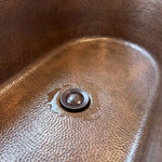 Load image into Gallery viewer, Antique Copper Finish Brass Popup Waste for Bathtubs
