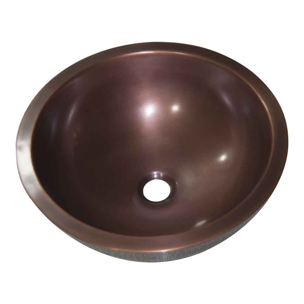 Rice Hammered Copper Sink