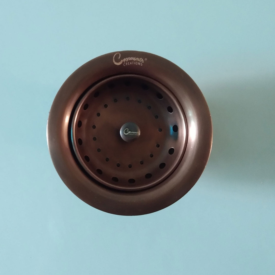 Copper Kitchen Sink Strainer Drain