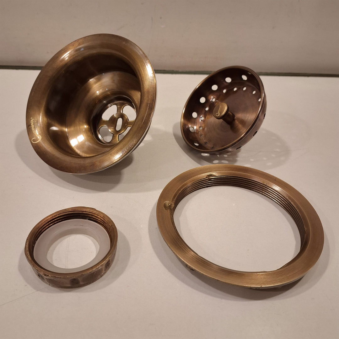 Brass Kitchen Sink Strainer Drain