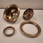 Load image into Gallery viewer, Brass Kitchen Sink Strainer Drain
