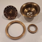 Load image into Gallery viewer, Brass Kitchen Sink Strainer Drain
