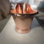 Load image into Gallery viewer, Slanting Base Copper Bathtub Full Shining Copper Finish

