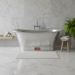 Load image into Gallery viewer, Straight Base Copper Bathtub Tin Inner &amp; Outer Coating
