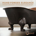 Load image into Gallery viewer, Clawfoot Copper Tub Chinese Style - The Bridgerton Bath
