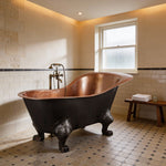 Load image into Gallery viewer, Clawfoot Copper Tub Chinese Style - The Bridgerton Bath
