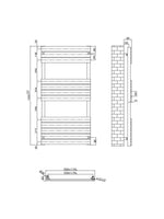 Load image into Gallery viewer, Queenstown Designer Towel Radiator
