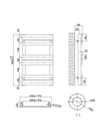 Load image into Gallery viewer, Queenstown Designer Towel Radiator
