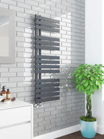 Load image into Gallery viewer, Wellington Designer Offset Towel Radiator

