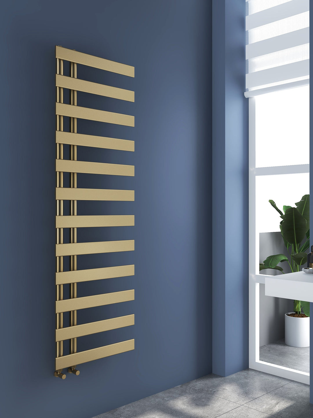 Milton Designer Offset Towel Radiator