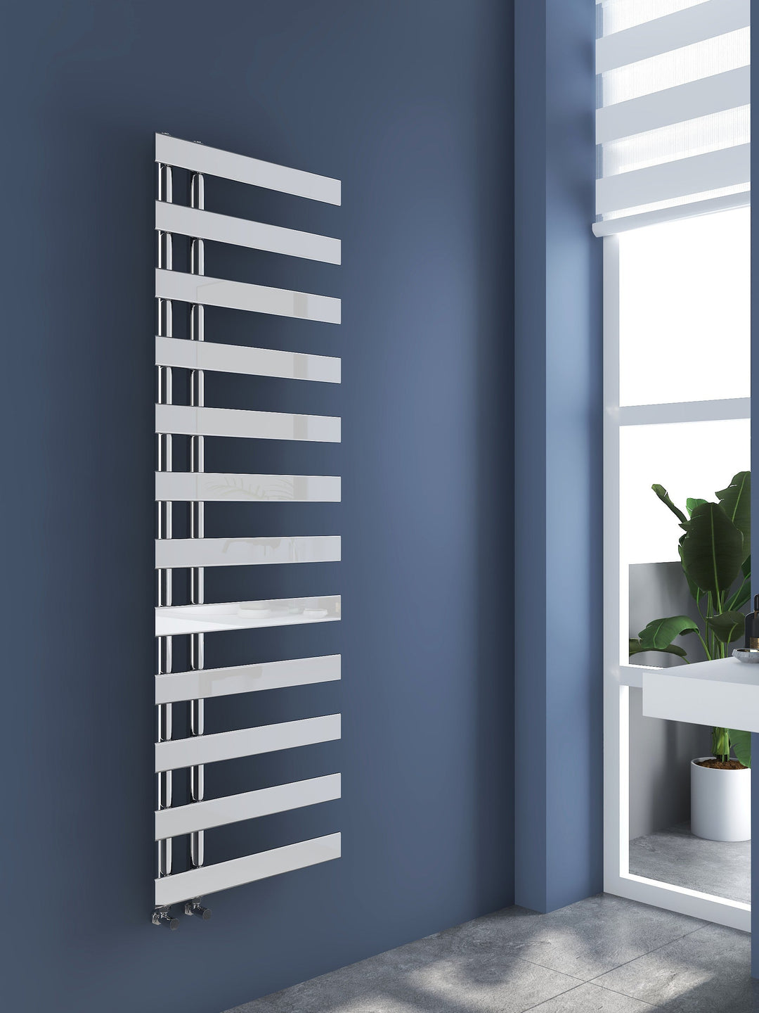 Milton Designer Offset Towel Radiator