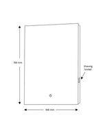 Load image into Gallery viewer, Niall Twin Vertical Strip LED Touch Mirror
