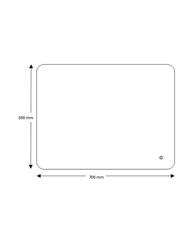 Bea Backlit LED Touch Mirror