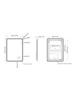 Load image into Gallery viewer, Angus Slimline LED Touch Mirror
