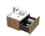 Load image into Gallery viewer, Flauto Fluted Wall Hung Vanity Unit with Matte Basin
