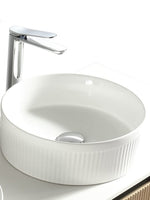 Load image into Gallery viewer, Flauto Fluted Round Countertop Basin
