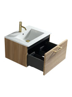 Load image into Gallery viewer, Piatta 600mm Wall Hung Vanity Unit with Matte Basin
