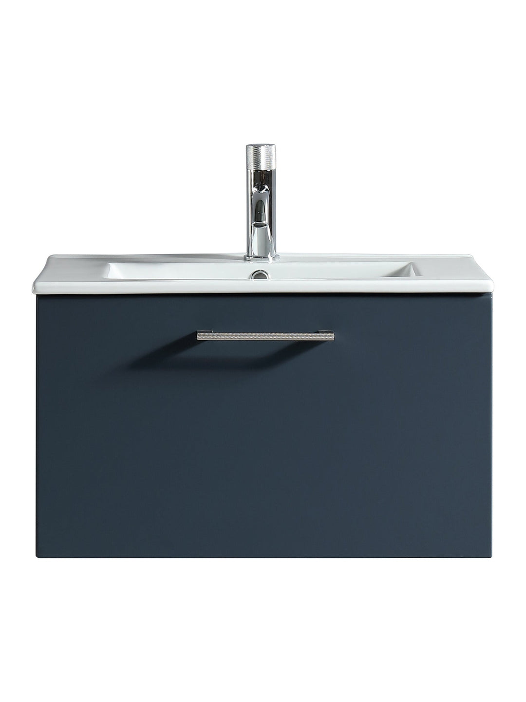 Piatta 600mm Wall Hung Vanity Unit with Matte Basin