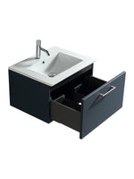 Load image into Gallery viewer, Piatta 600mm Wall Hung Vanity Unit with Matte Basin
