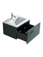 Load image into Gallery viewer, Piatta 600mm Wall Hung Vanity Unit with Matte Basin
