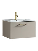 Load image into Gallery viewer, Piatta 600mm Wall Hung Vanity Unit with Matte Basin

