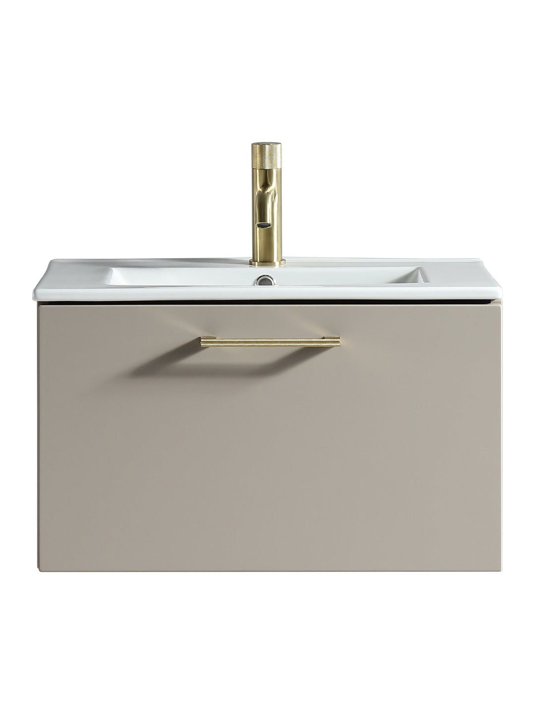 Piatta 600mm Wall Hung Vanity Unit with Matte Basin