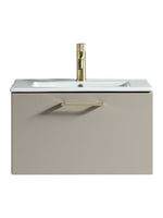 Load image into Gallery viewer, Piatta 600mm Wall Hung Vanity Unit with Matte Basin
