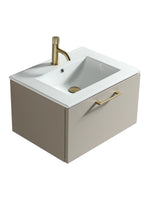 Load image into Gallery viewer, Piatta 600mm Wall Hung Vanity Unit with Matte Basin
