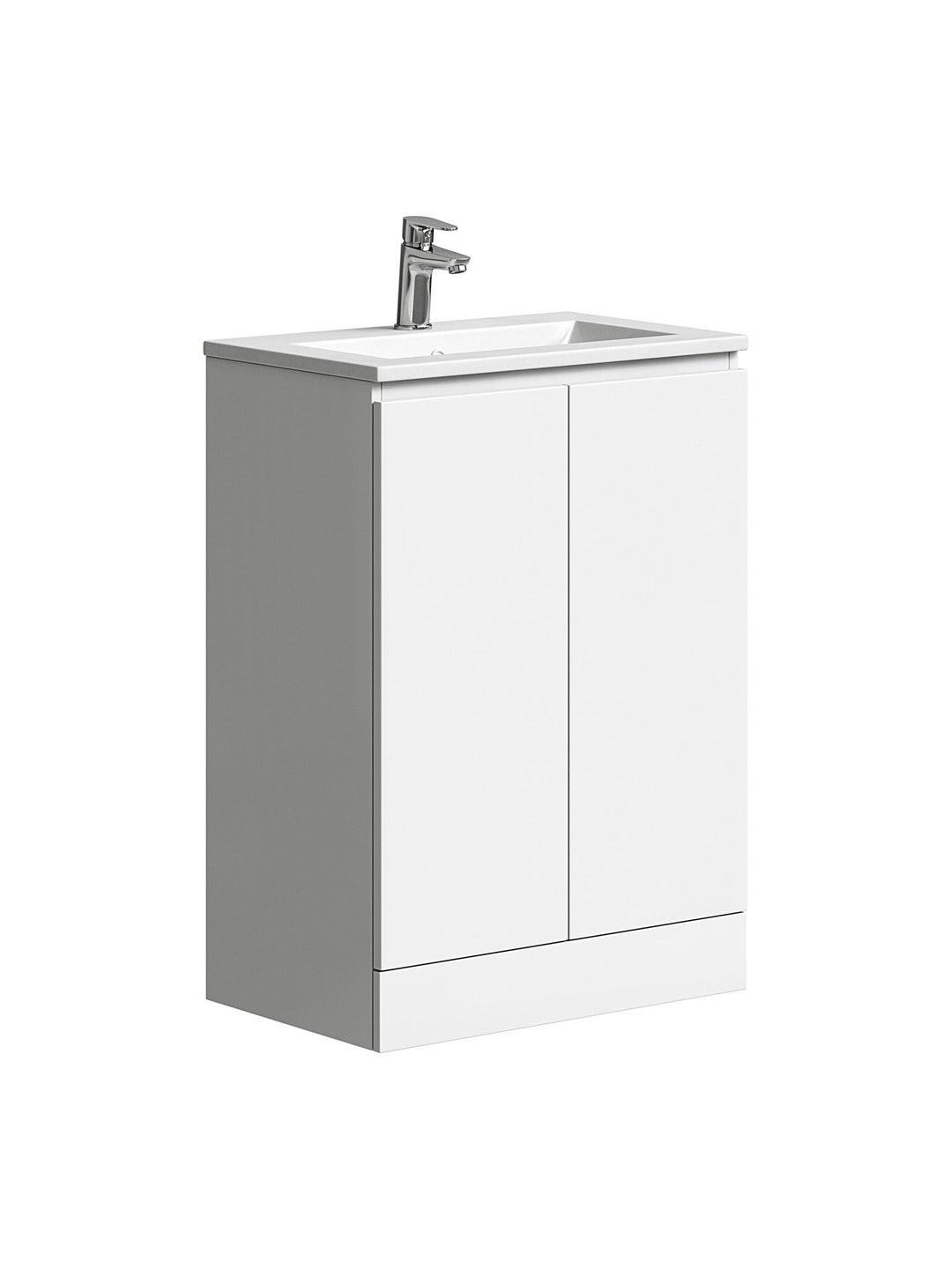 Plumb Essentials 600mm Double Door Floor Standing Vanity