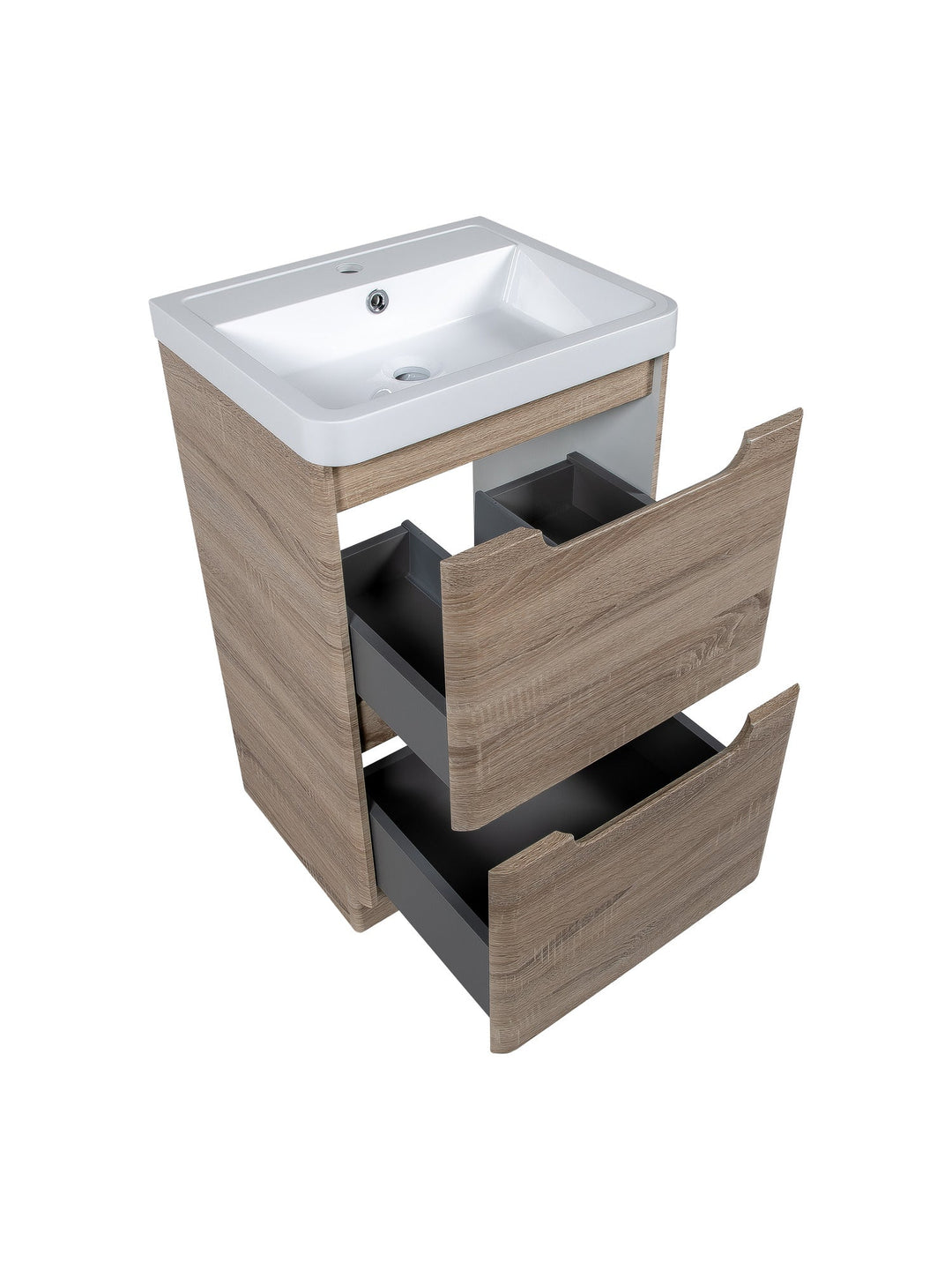 Monza Floor Standing Vanity Unit & Basin