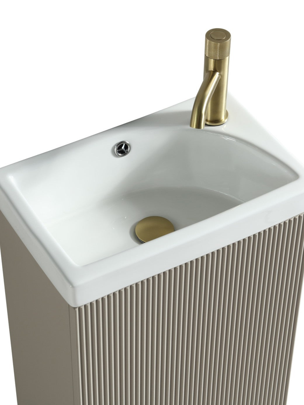 Flauto Mini Cloakroom Vanity & Basin