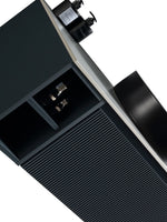 Load image into Gallery viewer, Flauto 800mm Wall Hung Vanity Unit with Side Storage Box &amp; Sintered Stone Countertop
