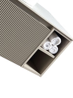 Load image into Gallery viewer, Flauto 1000mm Wall Hung Vanity Unit with Twin Side Storage &amp; Sintered Stone Countertop
