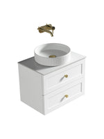 Load image into Gallery viewer, Bakewell 600mm Wall Hung Vanity Unit with Sintered Stone Countertop
